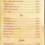 Menu Café Kessabine Marrakech August 2024 261008-010000